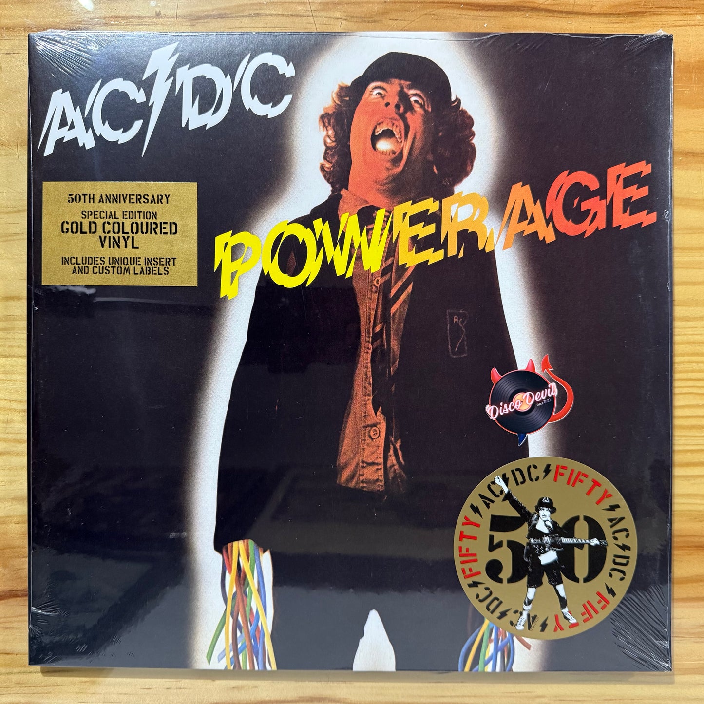 AC/DC - Powerage, Gold Vinyl