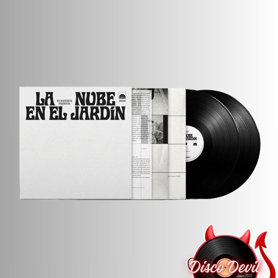Ed Maverick - LA NUBE EN EL JARDIN, Black Vinyl