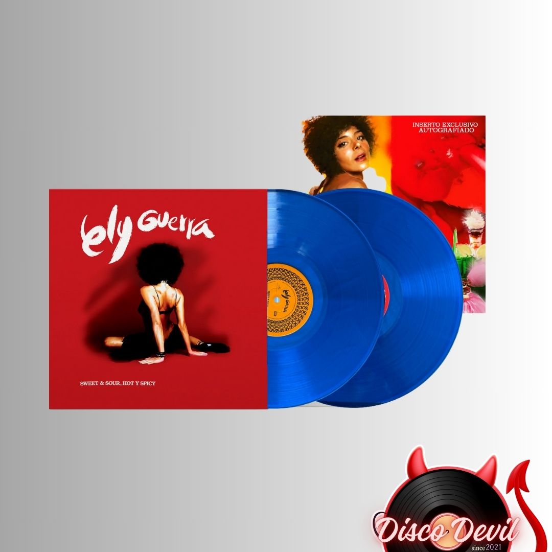 Ely Guerra - Sweet & Sour, Hot y Spicy (2LP Crystal Blue + Inserto Firmado)