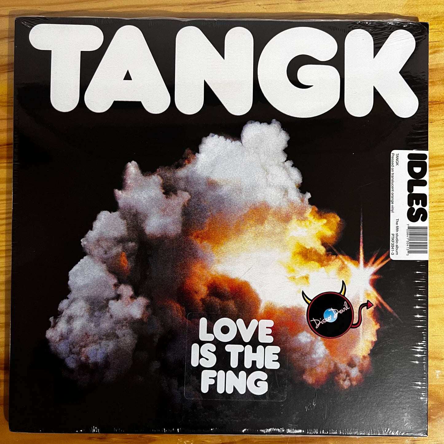 Idles - Tangk, Transparent Orange Vinyl