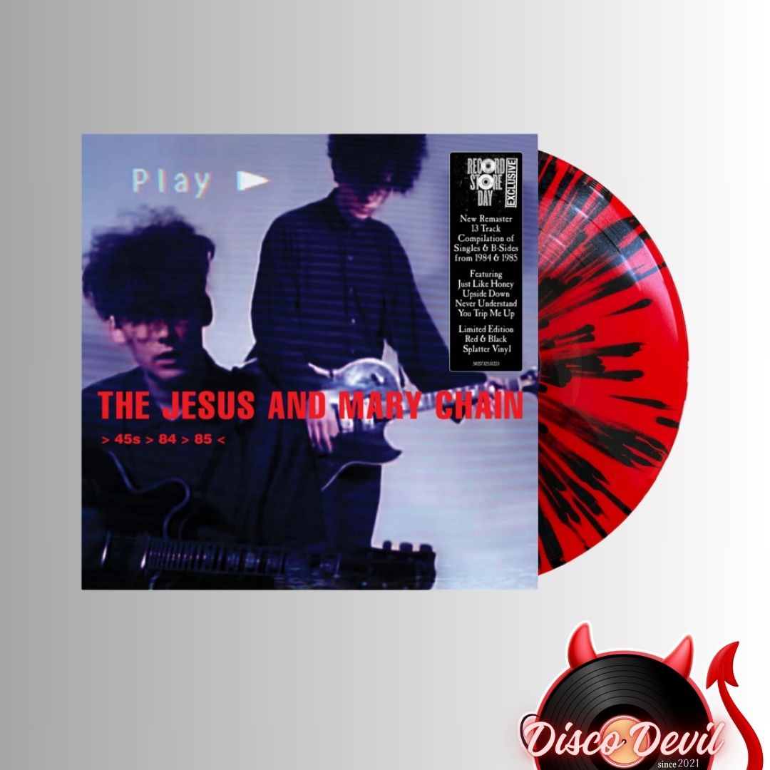 Jesus And Mary Chain - > 45s > 84 > 85 <, Red & Black Splatter Vinyl, RSD