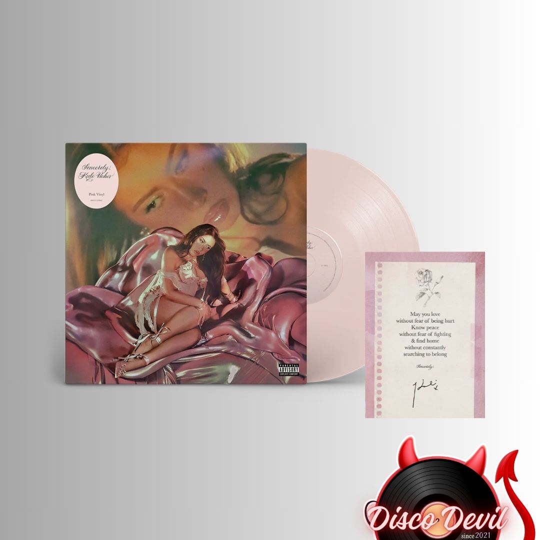 Kali Uchis - Sincerely, Standard Pink Vinyl + Signed Art Card