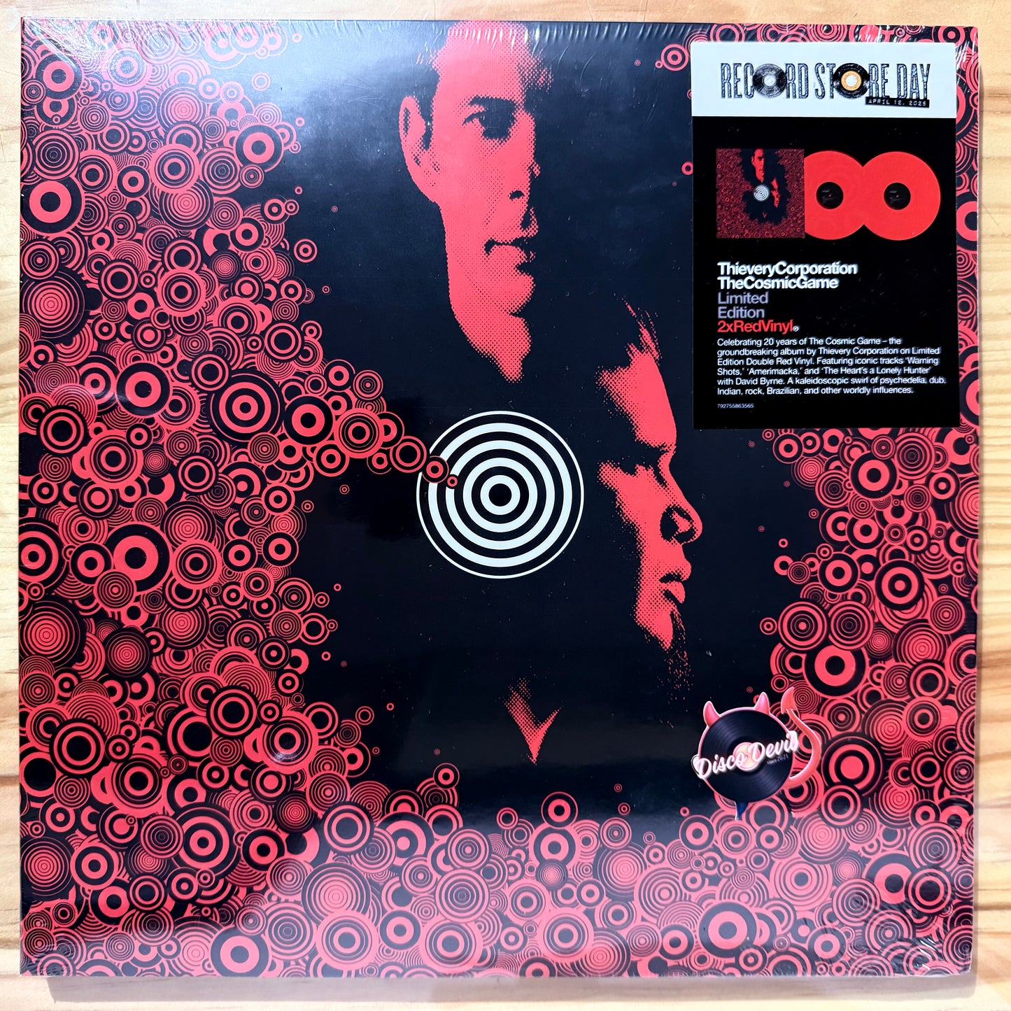 Thievery Corporation - The Cosmic Game, 20th Anniversary Edition, Red Vinyl, RSD