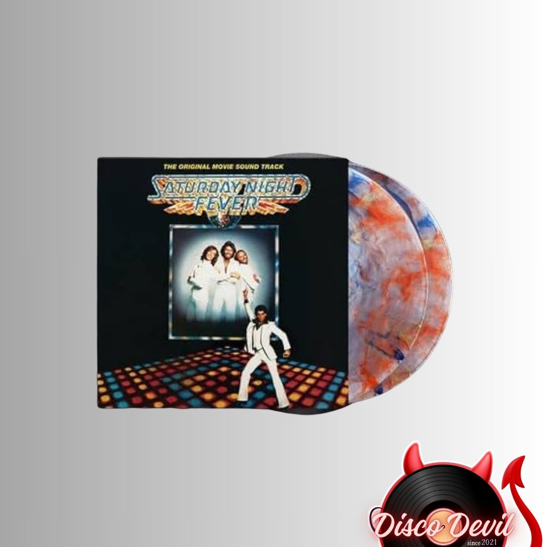 Various - Saturday Night Fever, Red/Orange/Blue Marble Vinyl