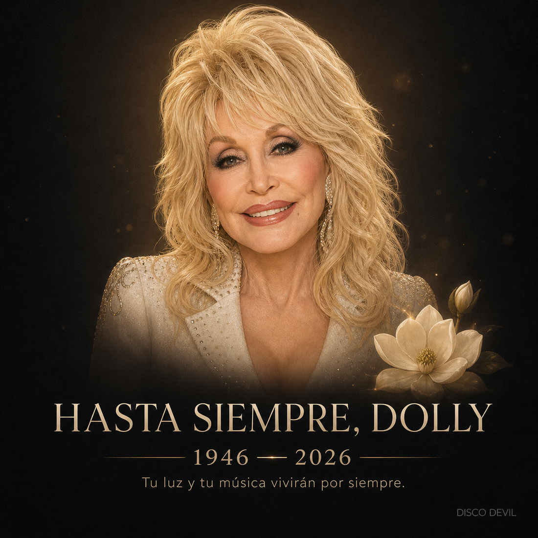 Muere Dolly Parton, leyenda de la música country, a los 80 años
