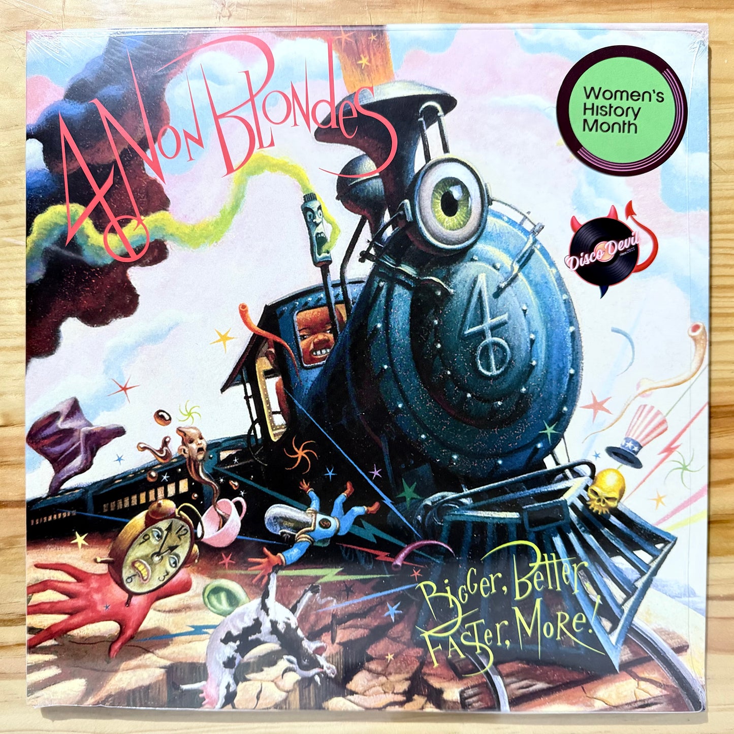 4 Non Blondes - Bigger, Better, Faster, More!, Red Vinyl