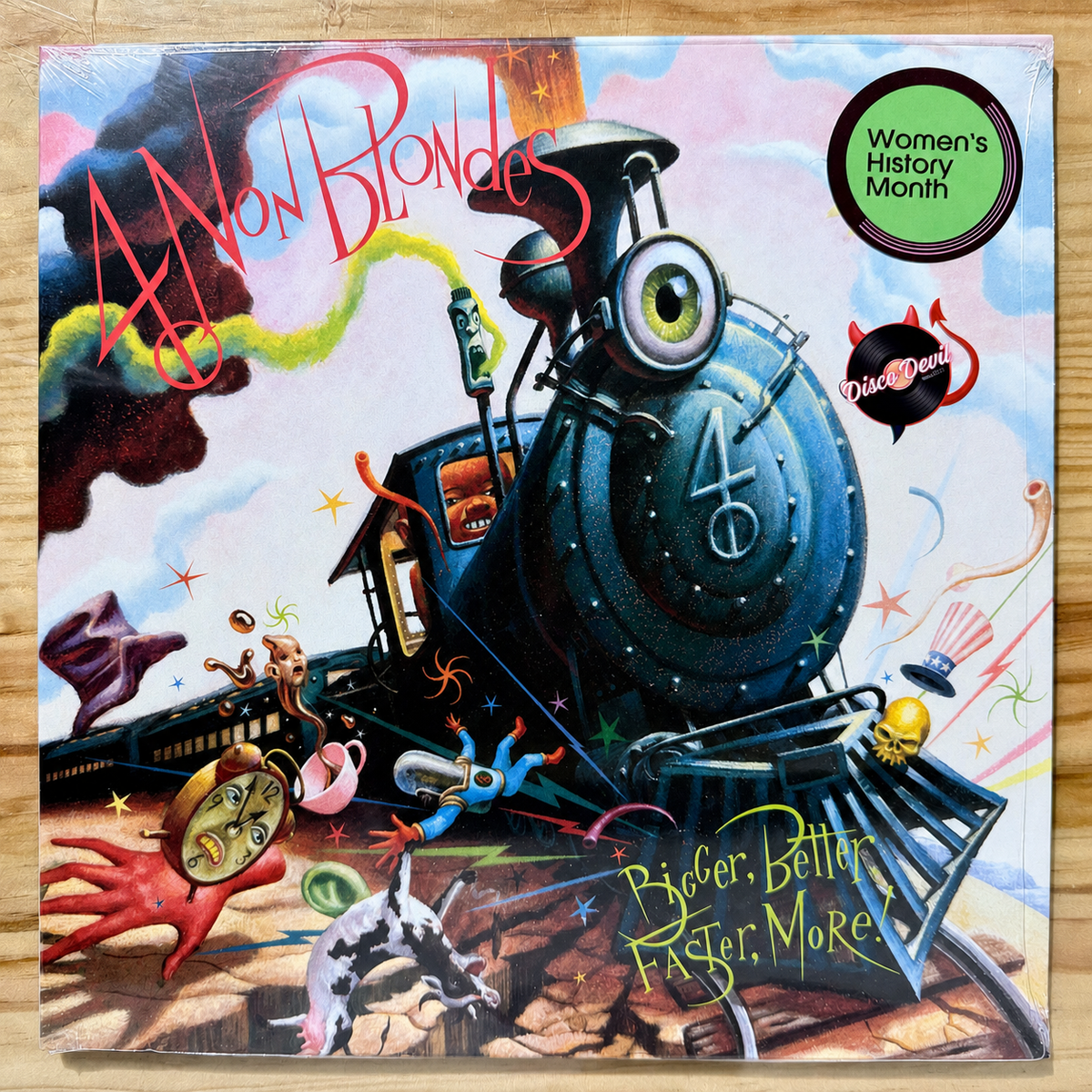 4 Non Blondes - Bigger, Better, Faster, More!, Red Vinyl