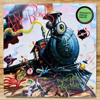 4 Non Blondes - Bigger, Better, Faster, More!, Red Vinyl