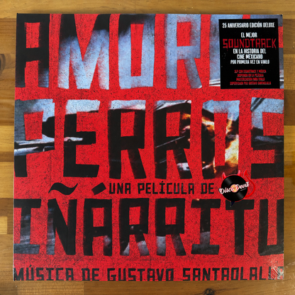 Various - Amores Perros, Limited 3LP red Vinyl Edition