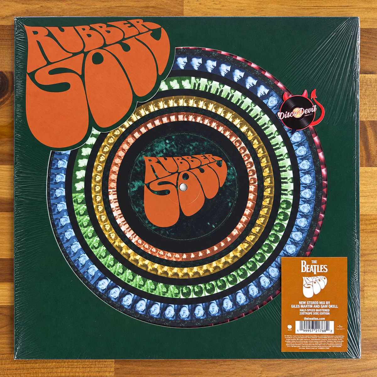 Beatles - Rubber Soul - Special Edition Zoetrope Vinyl