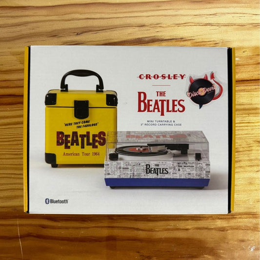 Beatles - The Beatles x Crosley 3" Bluetooth Turntable Player with Carrying Case