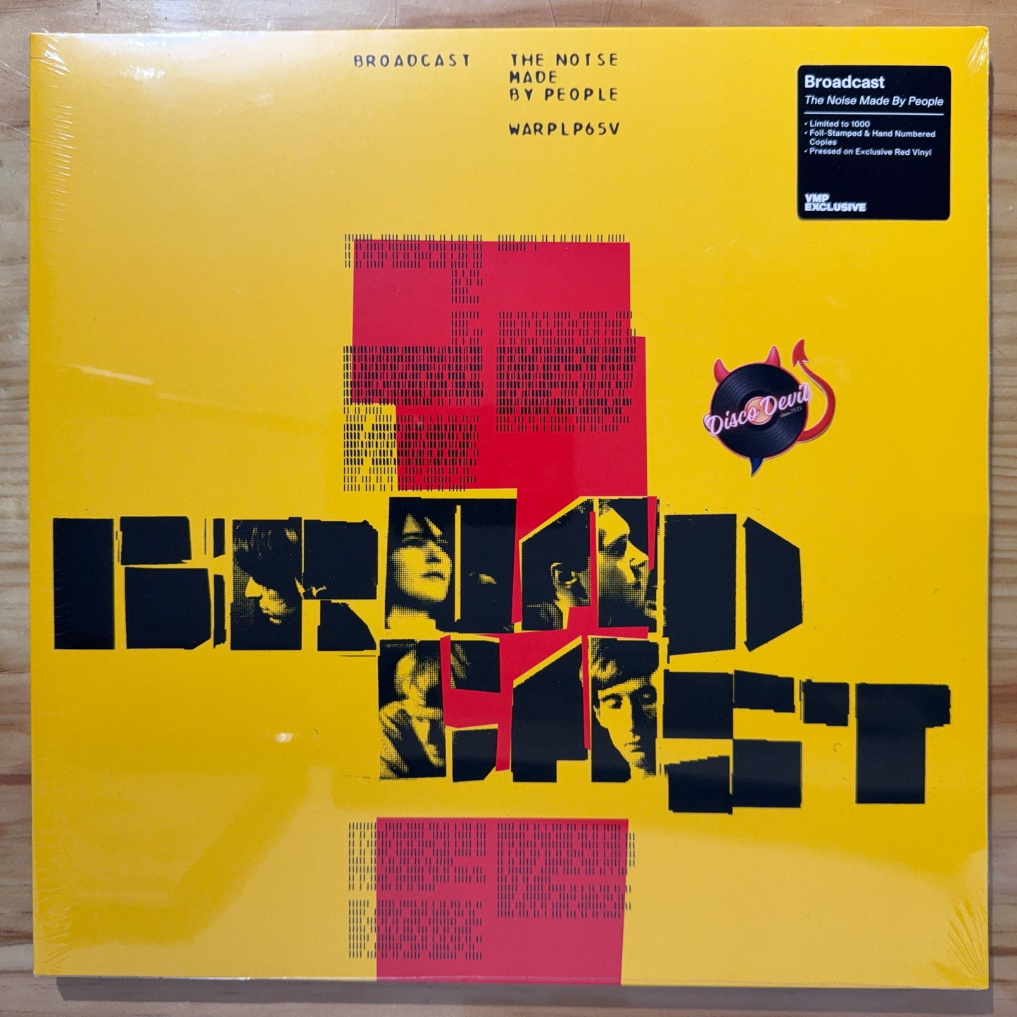 Broadcast - The Noise Made By People 25th Anniversary Red Vinyl Ltd, VMP