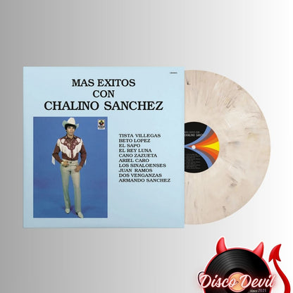 Chalino Sánchez - Más Éxitos Con…, Café y Blanco Vinyl