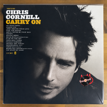 Chris Cornell - Carry On, Limited Edition, Numbered, Yellow With Orange Marble [Heliacal Sun] Vinyl