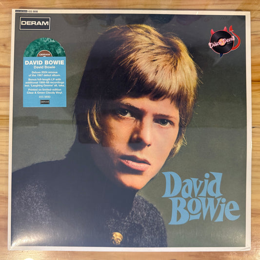 David Bowie - David Bowie, Clear and Green Cloudy Vinyl
