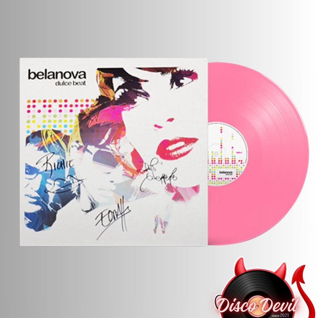 Belanova - Dulce Beat, Bubble Gum Pink Color Vinyl (Edición Firmada)