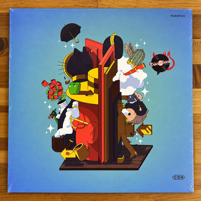 El Cuarteto de Nos - Puertas, Limited Edition, Vinil color Rojo