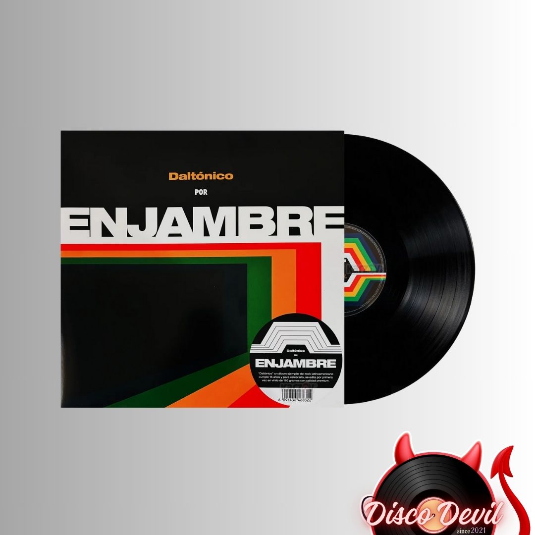 Enjambre - Daltónico, Black Vinyl