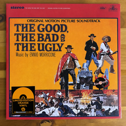 Ennio Morricone - The Good, The Bad And The Ugly: Orange Vinyl