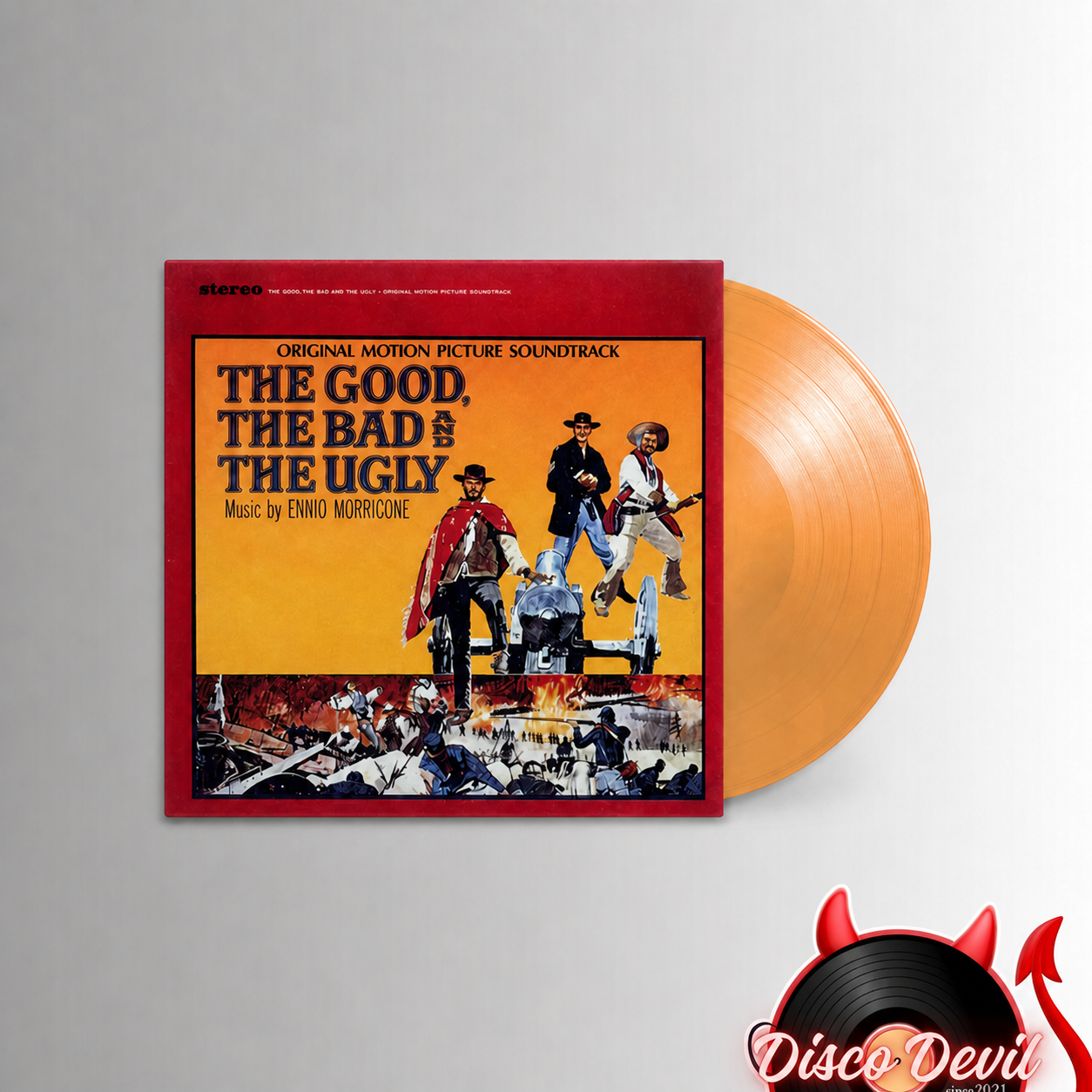 Ennio Morricone - The Good, The Bad And The Ugly: Orange Vinyl
