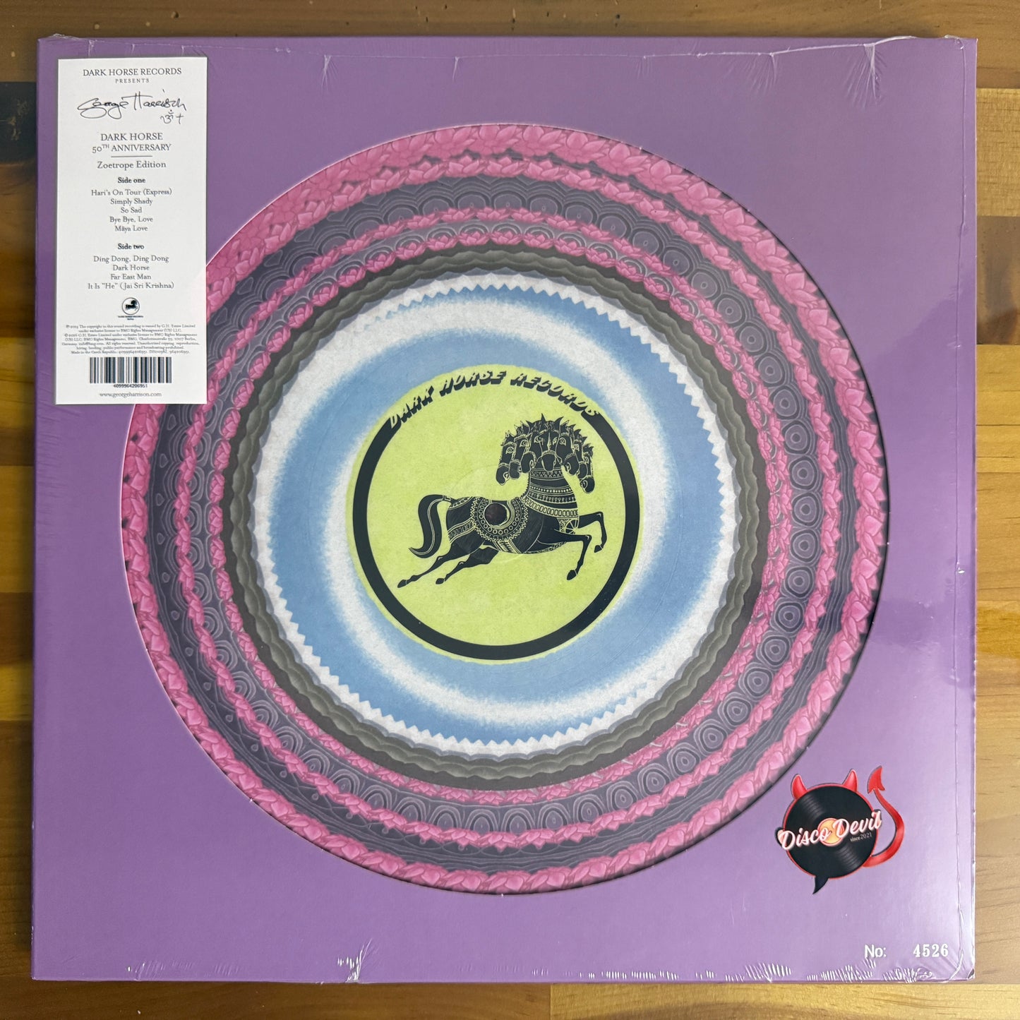 George Harrison - Dark Horse, Zoetrope Edition, RSD