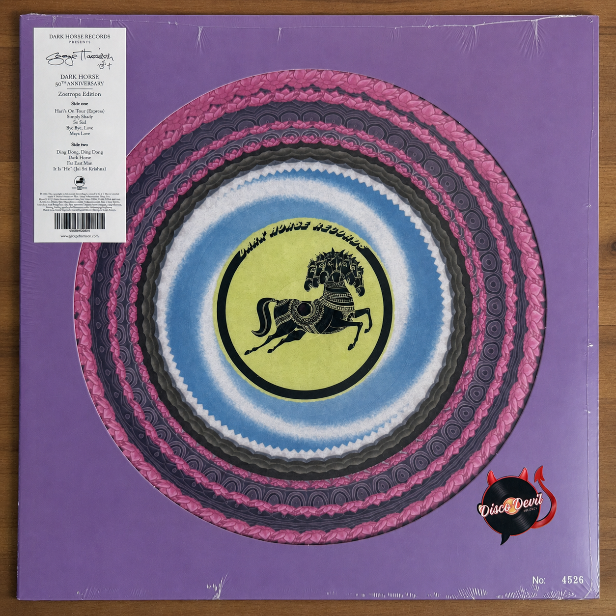 George Harrison - Dark Horse, Zoetrope Edition, RSD