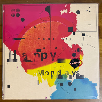 Happy Mondays - The Factory Singles, Numbered, Transparent/Pink/Black Splatter Vinyl