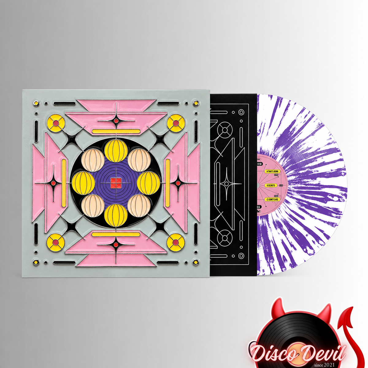Thank You, Purple & White Splatter Vinyl