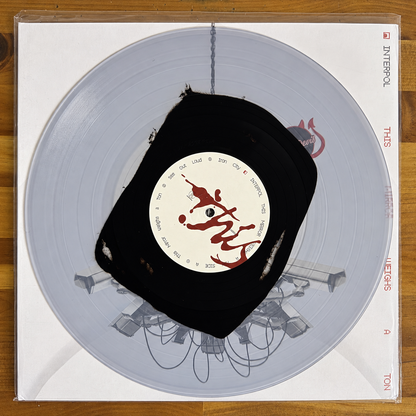 Interpol - This Mirror Weighs a Ton, Limited Edition, Numbered, ‘CCTV’ effect Vinyl