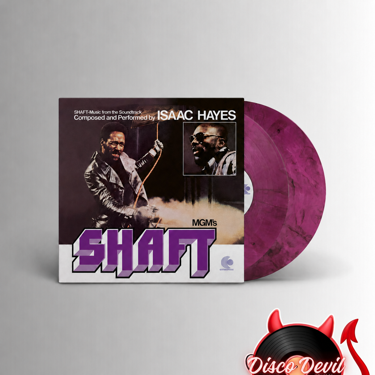 Isaac Hayes - Shaft, Purple Smoke Vinyl