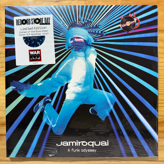 Jamiroquai - A Funk Odyssey, Blue & Green [Earth Splatter], RSD