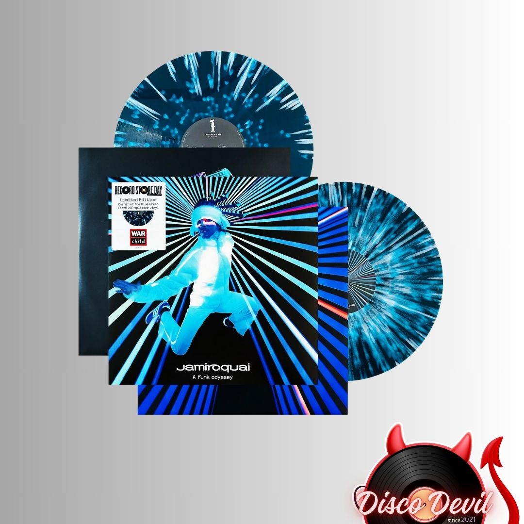 Jamiroquai - A Funk Odyssey, Blue & Green [Earth Splatter], RSD
