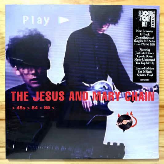 Jesus And Mary Chain - > 45s > 84 > 85 <, Red & Black Splatter Vinyl, RSD