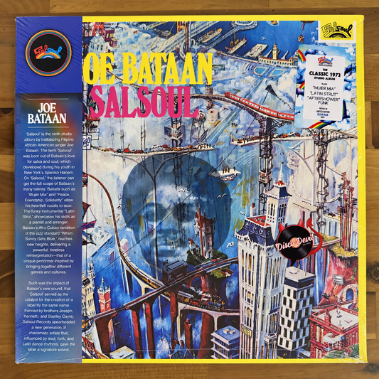 Joe Bataan - Salsoul, Clear Blue Vinyl