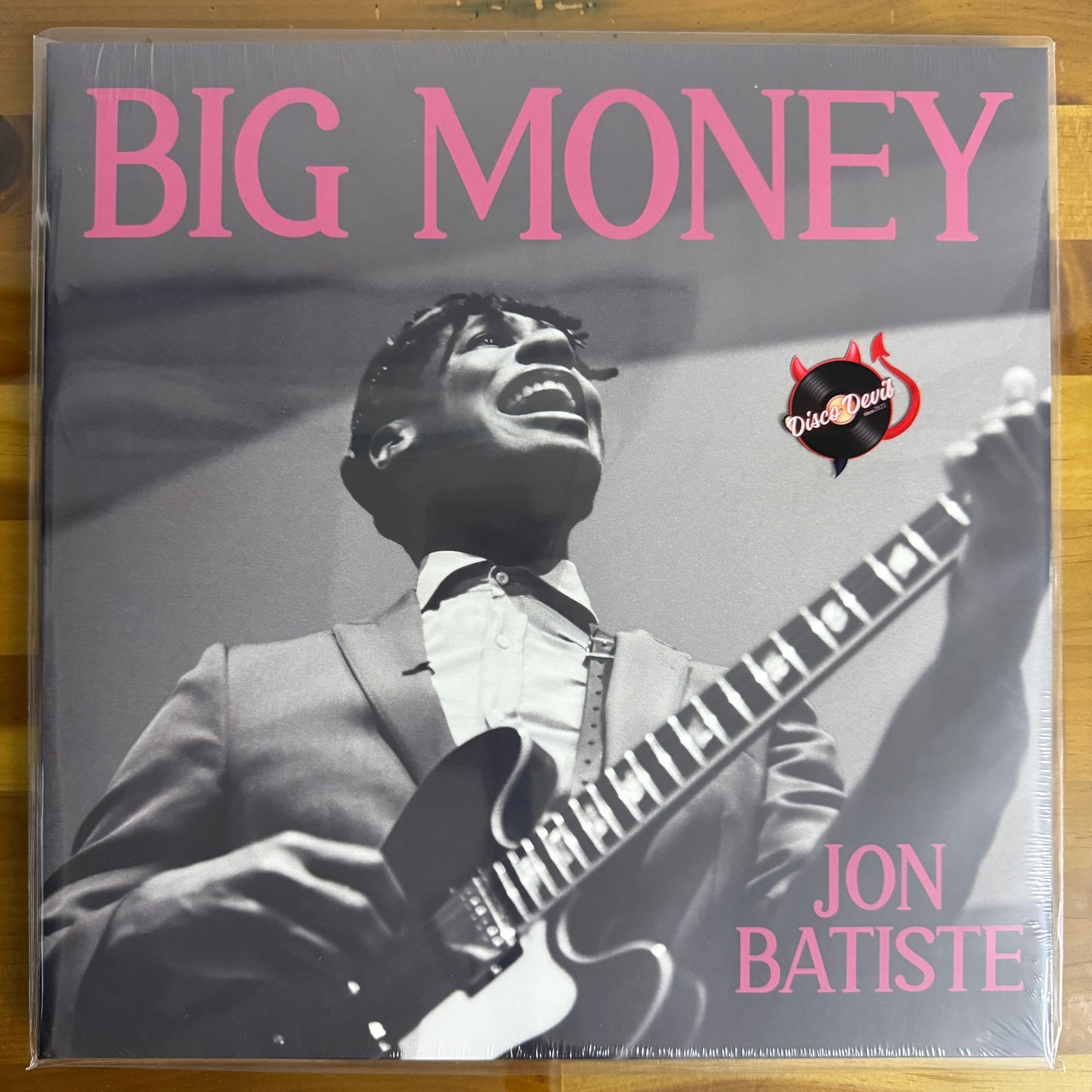 Jon Batiste - Big Money, Hot Pink Vinyl + Signed Art Card