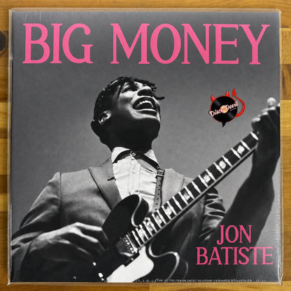 Jon Batiste - Big Money, Hot Pink Vinyl + Signed Art Card