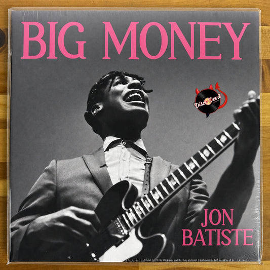Jon Batiste - Big Money, Hot Pink Vinyl + Signed Art Card