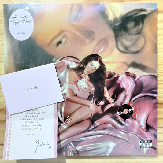 Kali Uchis - Sincerely, Standard Pink Vinyl + Signed Art Card
