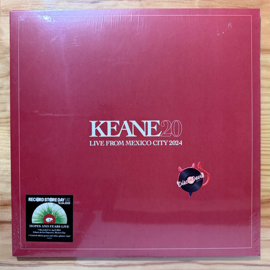 Keane - Live From Mexico City 2024, Green and White splatter Vinyl, RSD