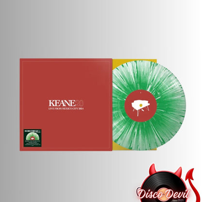 Keane - Live From Mexico City 2024, Green and White splatter Vinyl, RSD