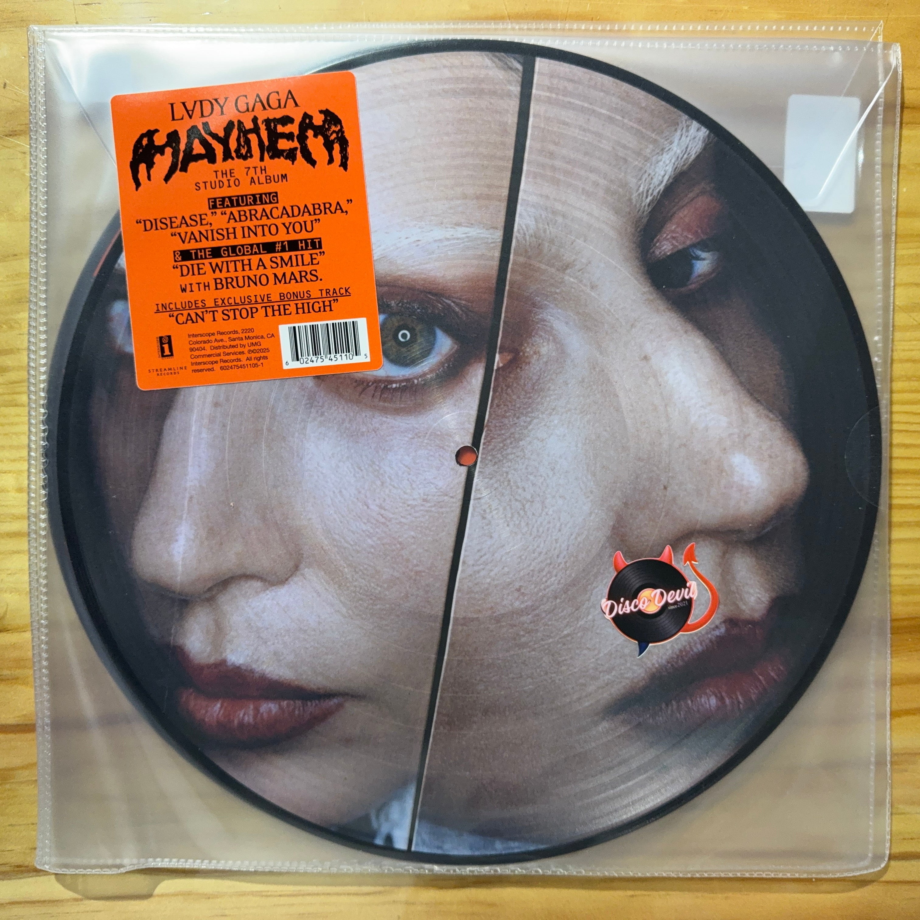 Disc Devil Machine Lady Gaga - Mayhem 162 Picture Disc – Disco Devil | Página Oficial