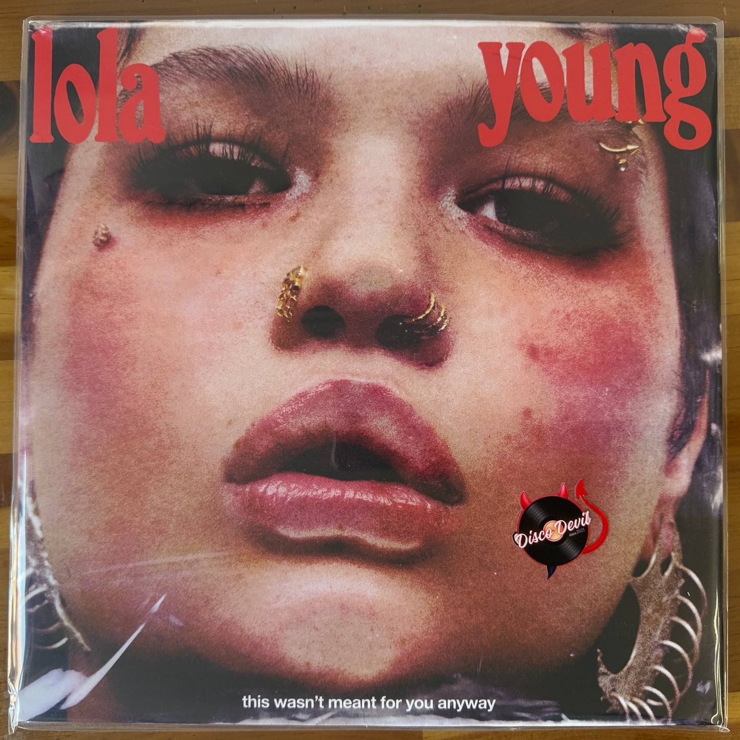 Lola Young - This Wasn’t Meant For You Anyway, Clear w/ Red Liquid Fill Vinyl