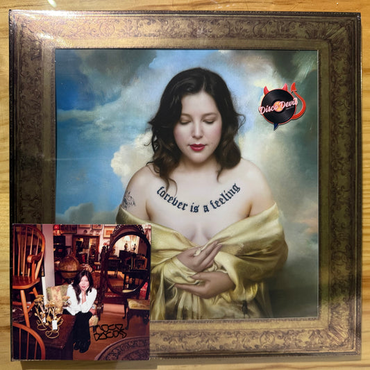 Lucy Dacus - Forever Is A Feeling, Iridescent Galaxy Vinyl + Signed Art Card