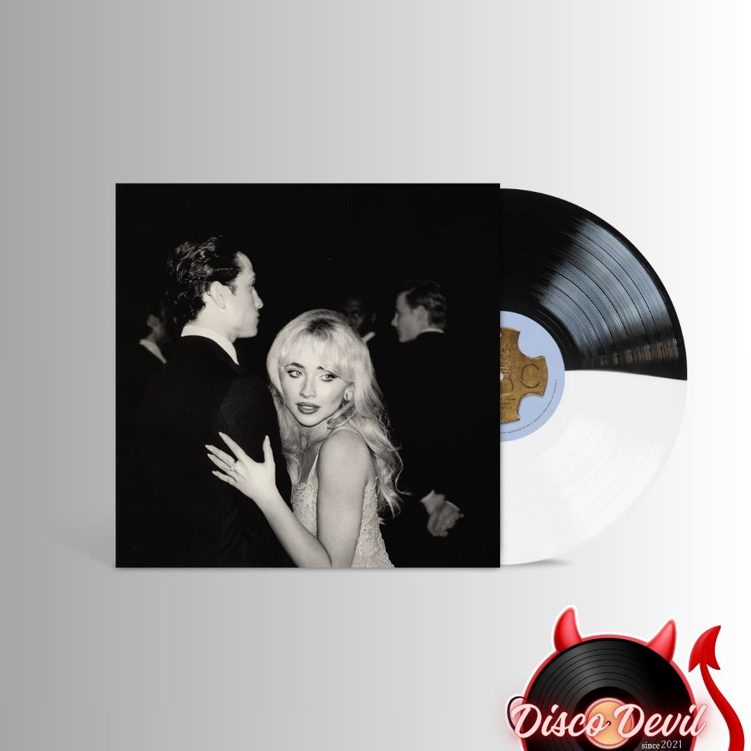 Sabrina Carpenter - Man's Best Friend Alt Cover, White & Black Split Vinyl