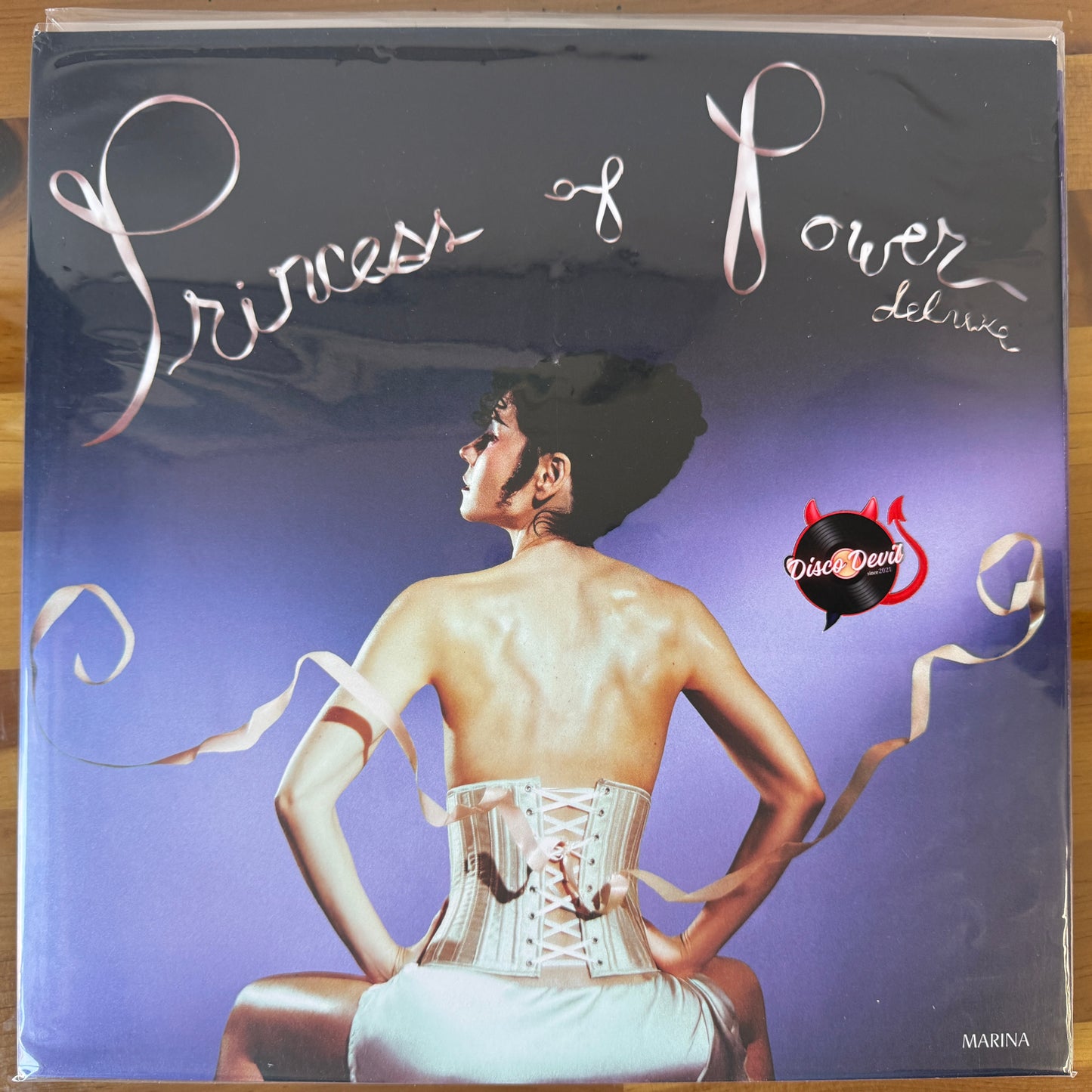 Marina - Princess Of Power, Clear w/Purple Liquid Fill Vinyl