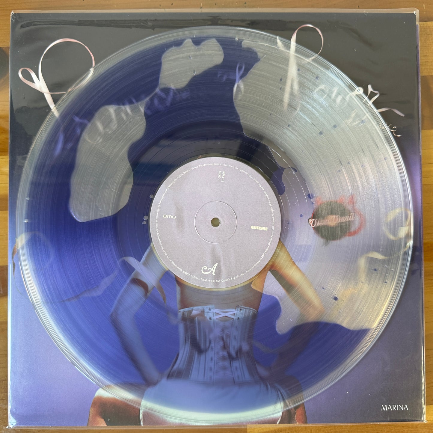 Marina - Princess Of Power, Clear w/Purple Liquid Fill Vinyl