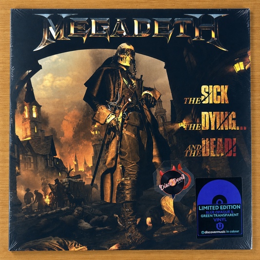 Megadeth - The Sick, The Dying… And The Dead!, Blue & Green Vinyl
