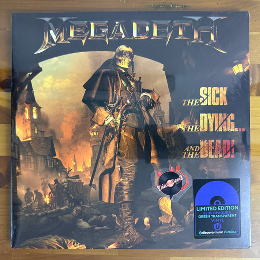 Megadeth - The Sick, The Dying… And The Dead!, Blue & Green Vinyl