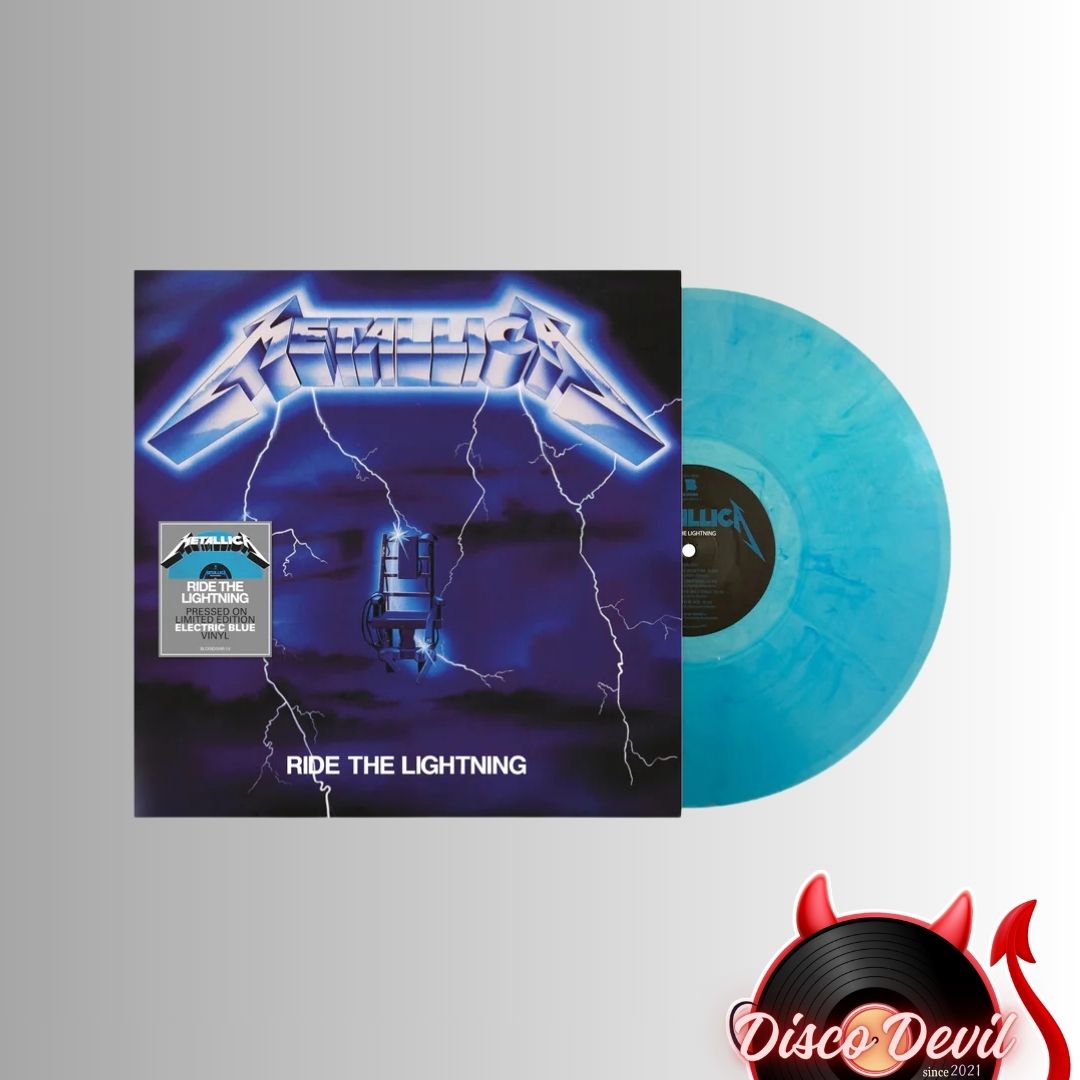 Metallica - Ride The Lightning, Electric Blue Vinyl