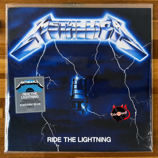 Metallica - Ride The Lightning, Electric Blue Vinyl